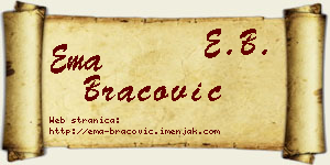 Ema Bracović vizit kartica